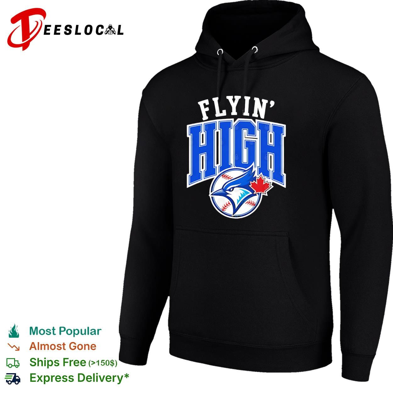 Toronto Blue Jays flyin high logo shirt
