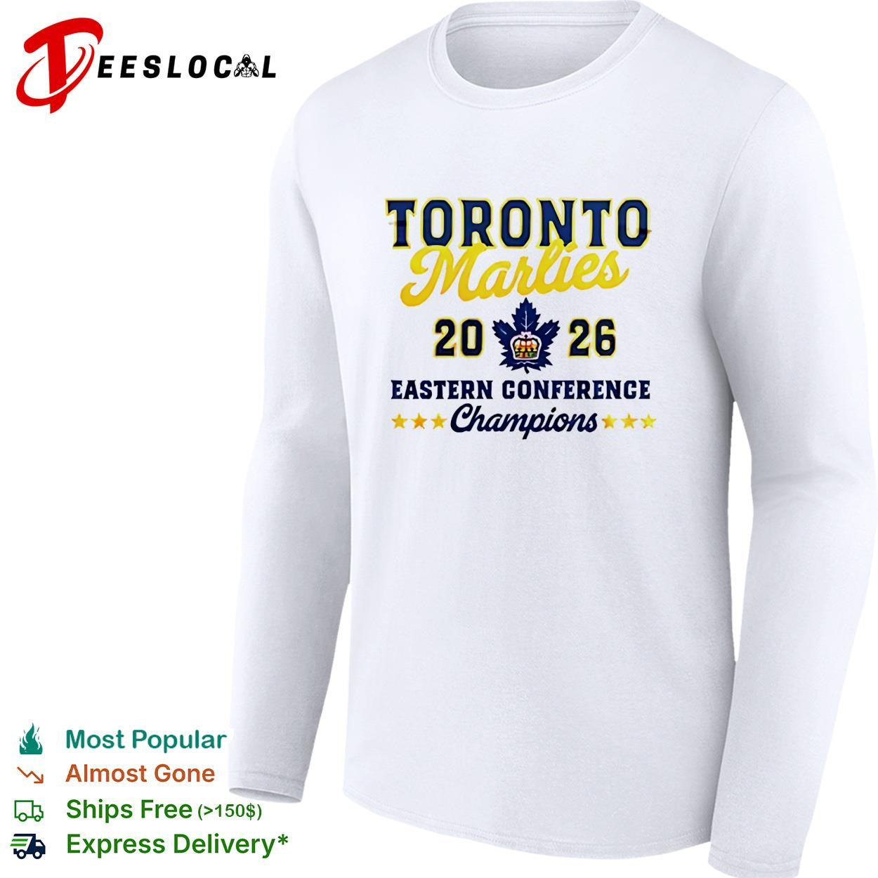 Toronto Marlies 2026 Eastern Conference Champions AHL hockey shirt