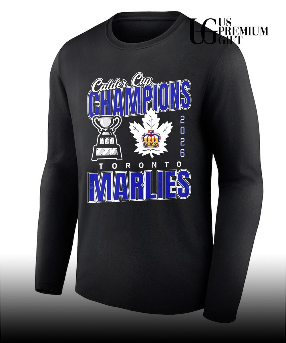 Toronto Marlies Hockey Calder Cup Champions trophy 2026 shirt