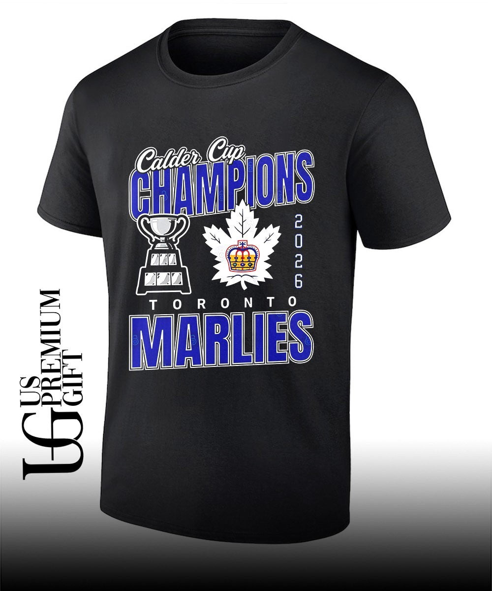 Toronto Marlies Hockey Calder Cup Champions trophy 2026 shirt