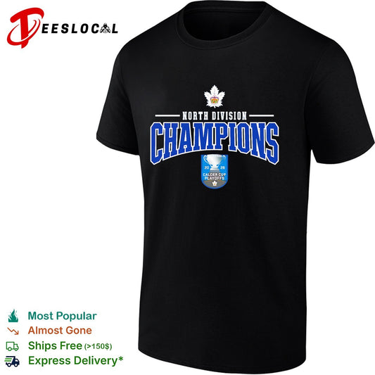 Toronto Marlies North Division Champions 2026 Calder Cup Playoffs hockey team shirt