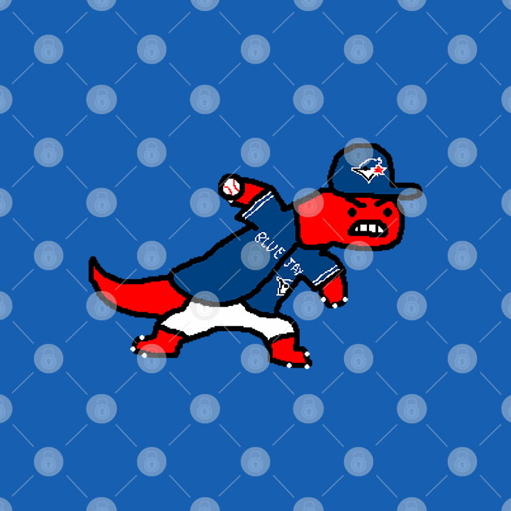 Toronto Raptors And Toronto Blue Jays Mascot Mashup T Shirt