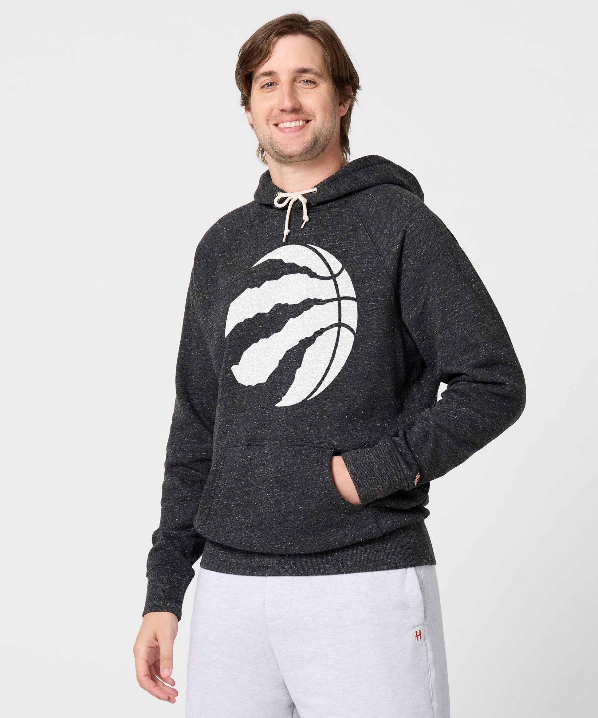 Toronto Raptors Blacktop Logo Hoodie