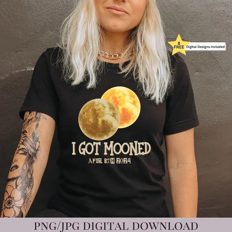Total Solar Eclipse April 8th 2024 - clothing by TeeHivey.com