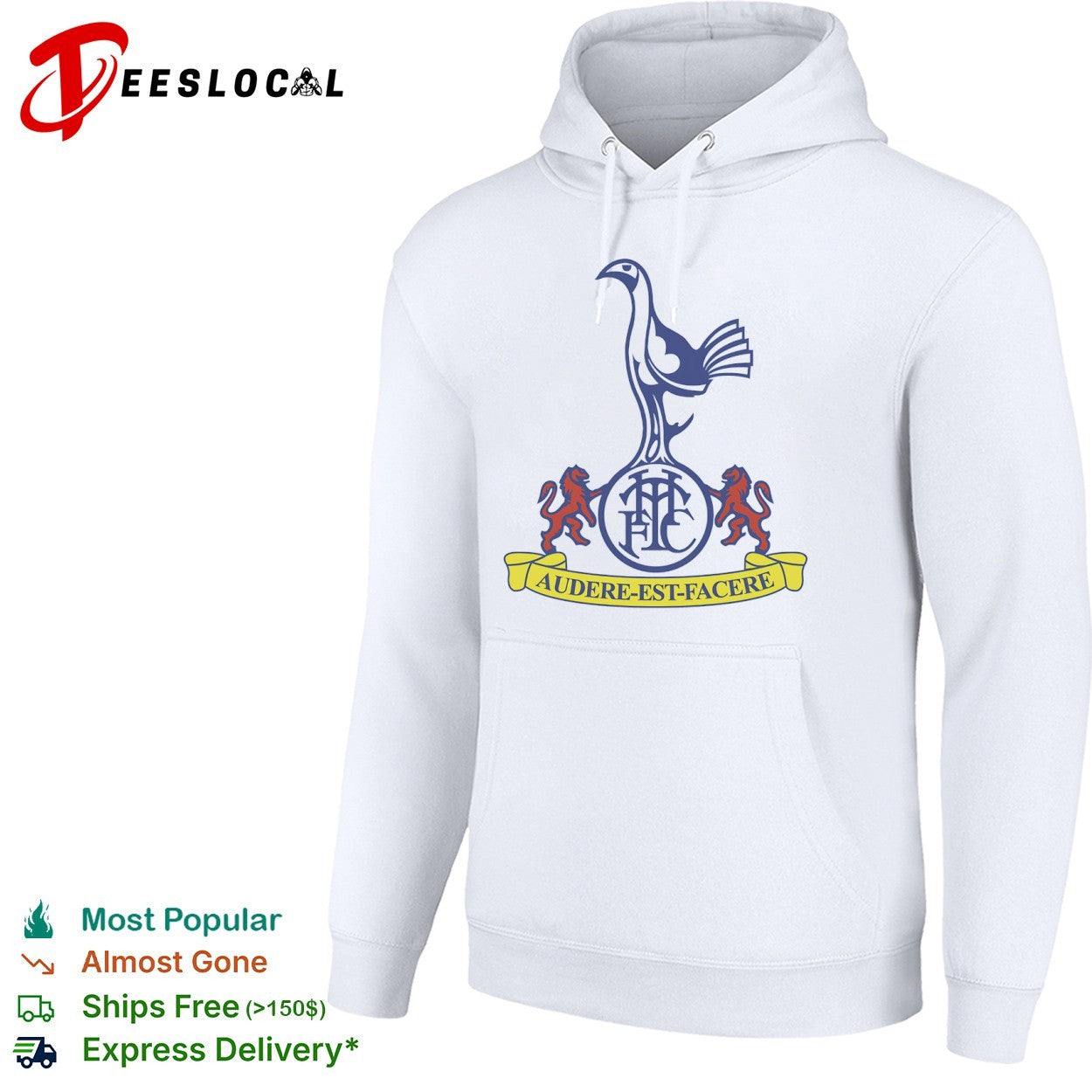 Tottenham Hotspur Football Club Audere Est Facere Monogram Crest Heritage shirt
