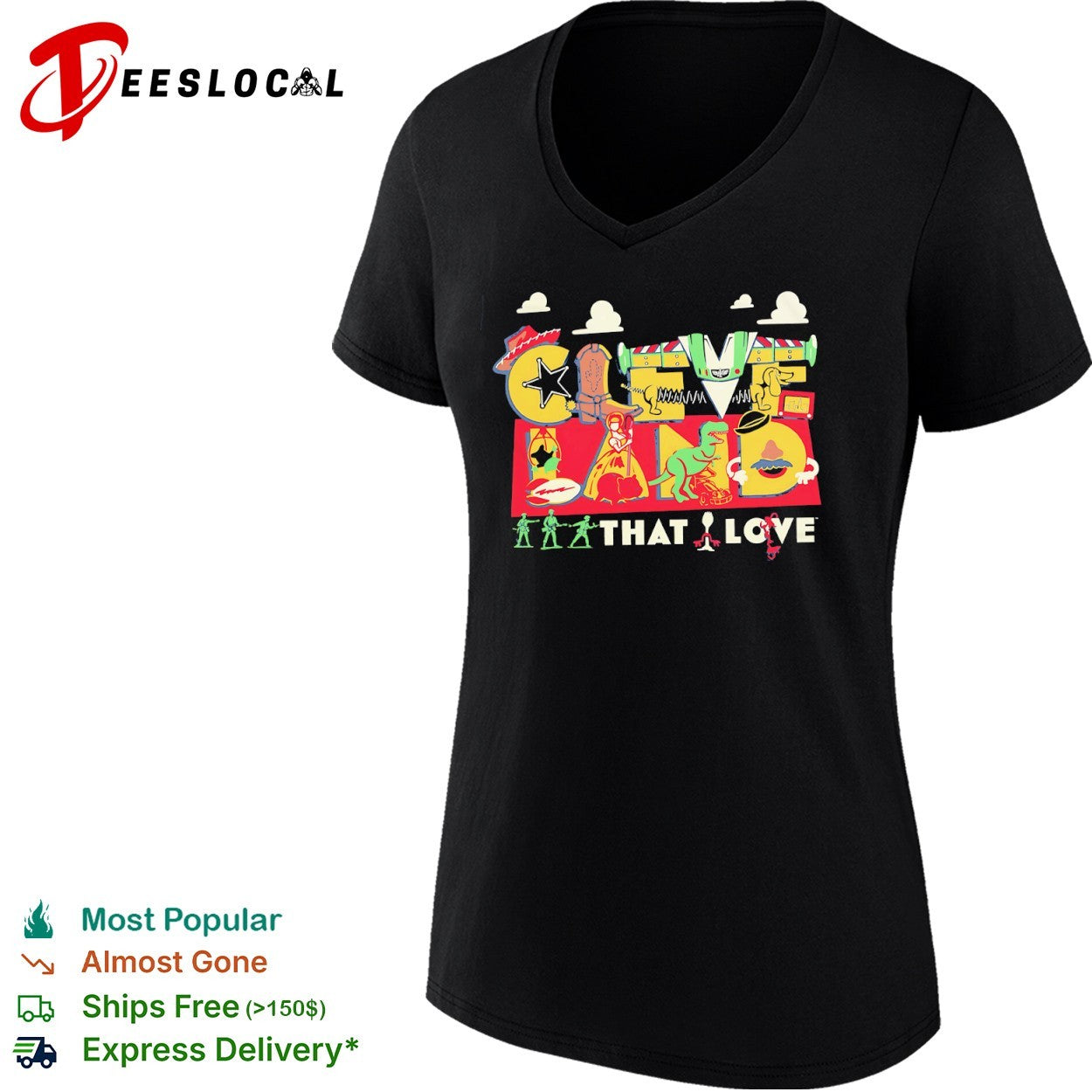 Toy Story Cleveland That I Love shirt