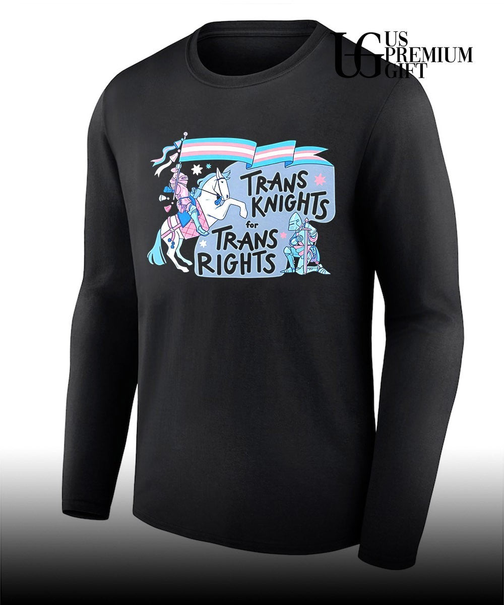 Trans Knights for Trans Rights transgender pride shirt