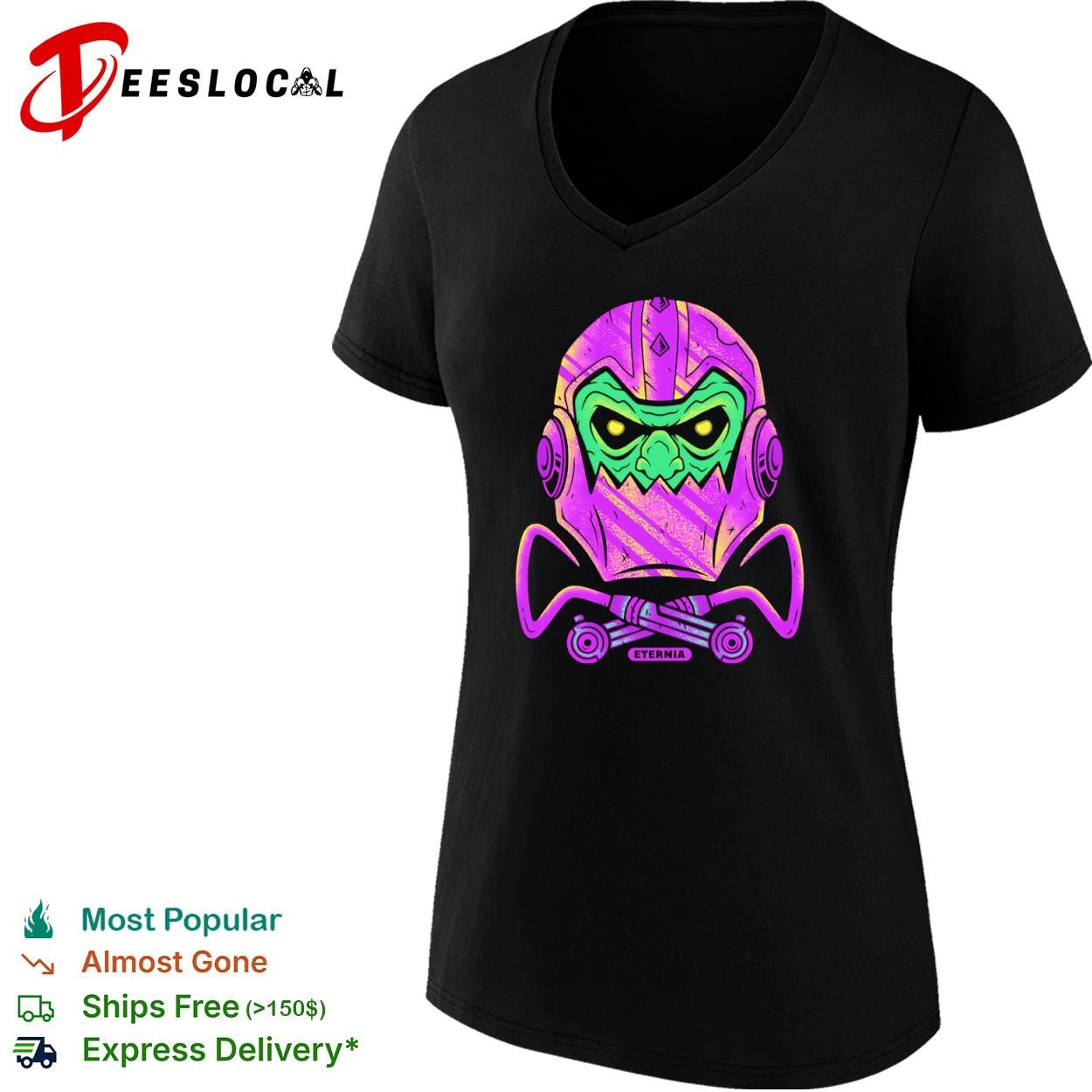 Trap Jaw from Masters of the Universe shirt