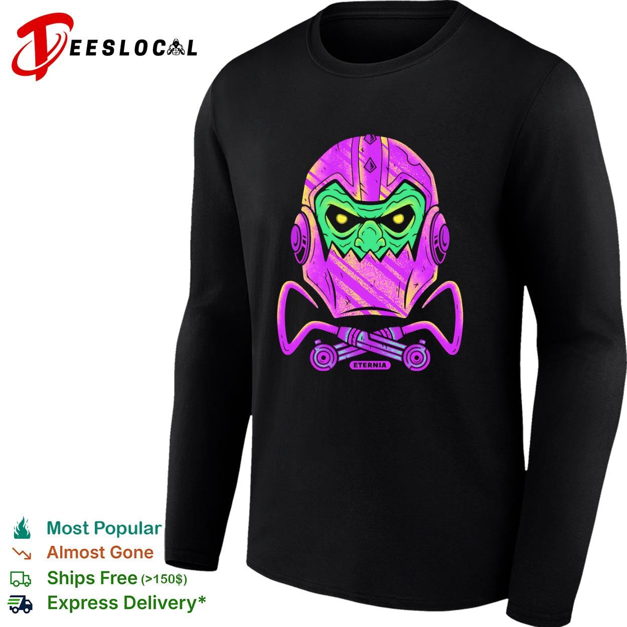 Trap Jaw from Masters of the Universe shirt
