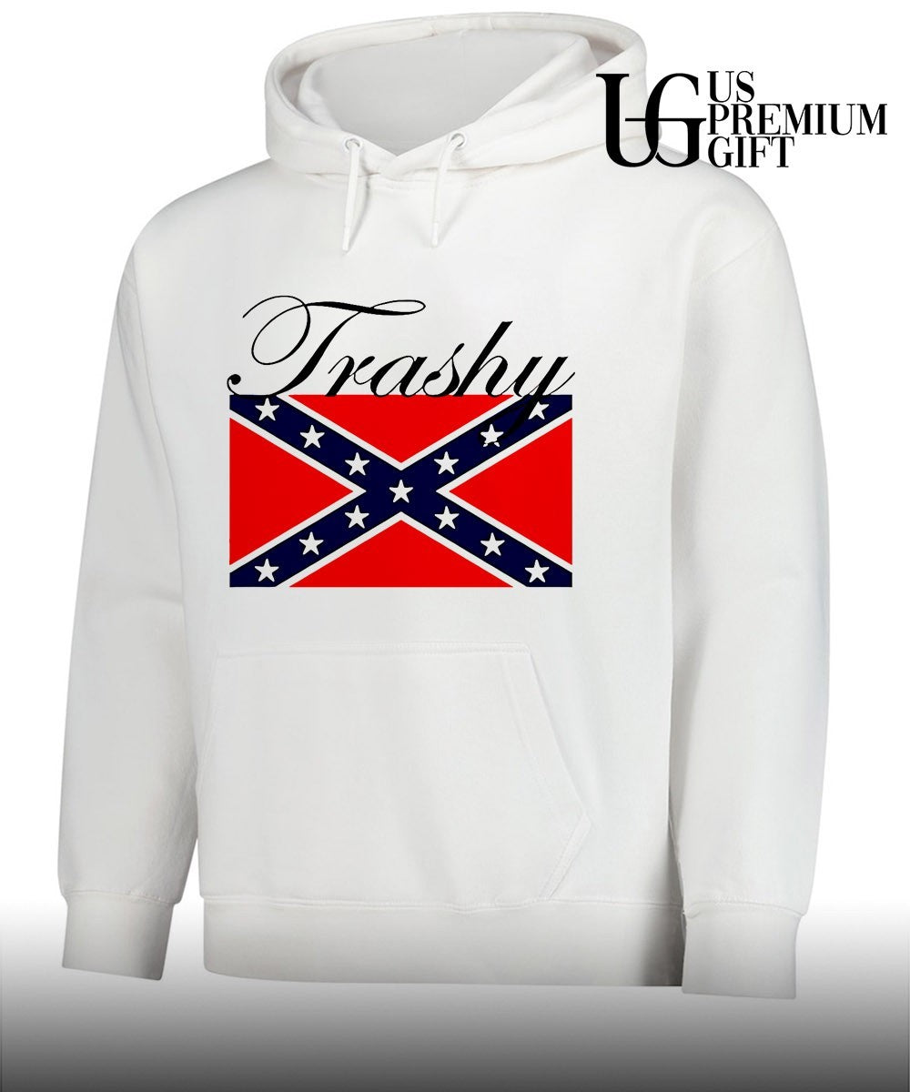 Trashy Confederate flag shirt