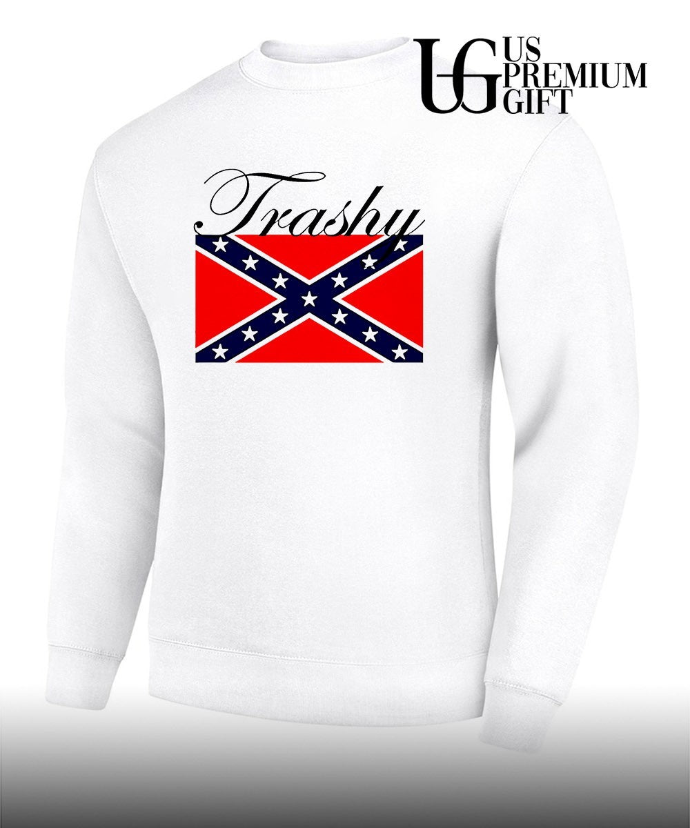 Trashy Confederate flag shirt