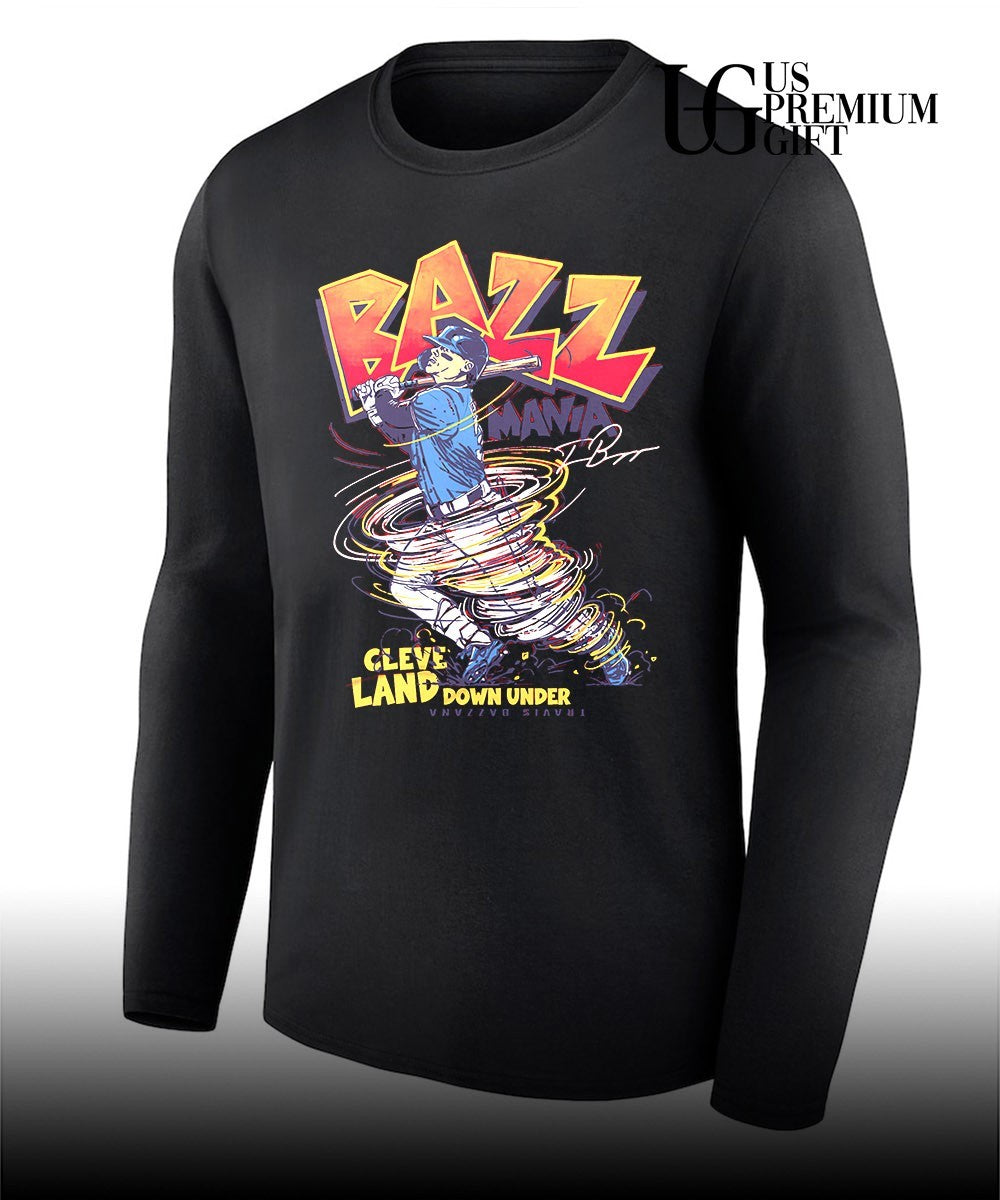 Travis Bazzana Cleveland Guardians Bazz Mania Cleveland Down Under shirt