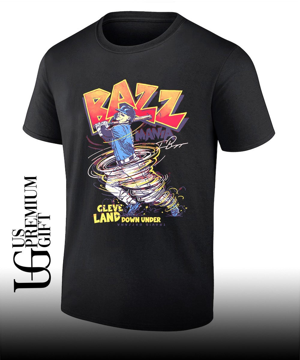 Travis Bazzana Cleveland Guardians Bazz Mania Cleveland Down Under shirt