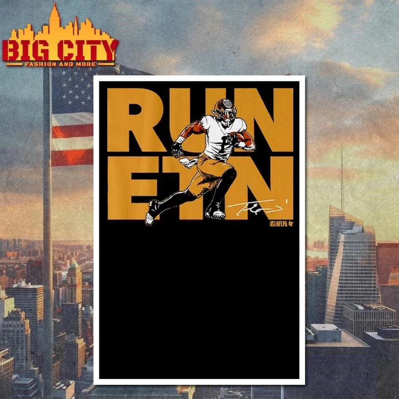 Travis Etienne Run ETN NOLA Shirt