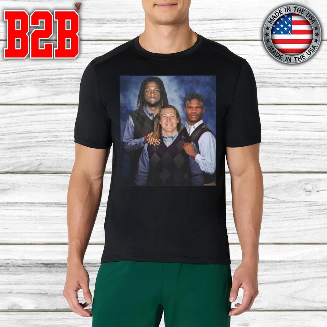 Travis Hunter Trevor Lawrence Brian Thomas Jr. Step Brothers Shirt