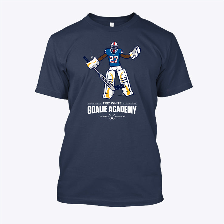 Tre’ White Goalie Academy 0 Goals Allowed 0 Games Played T Shirt