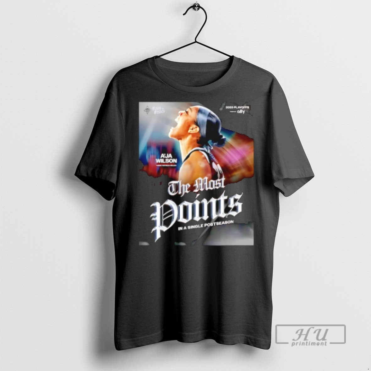 Trending Aja Wilson Las Vegas Aces The Most Points In A Single Postseason T Shirts - clothing by TeeHivey.com