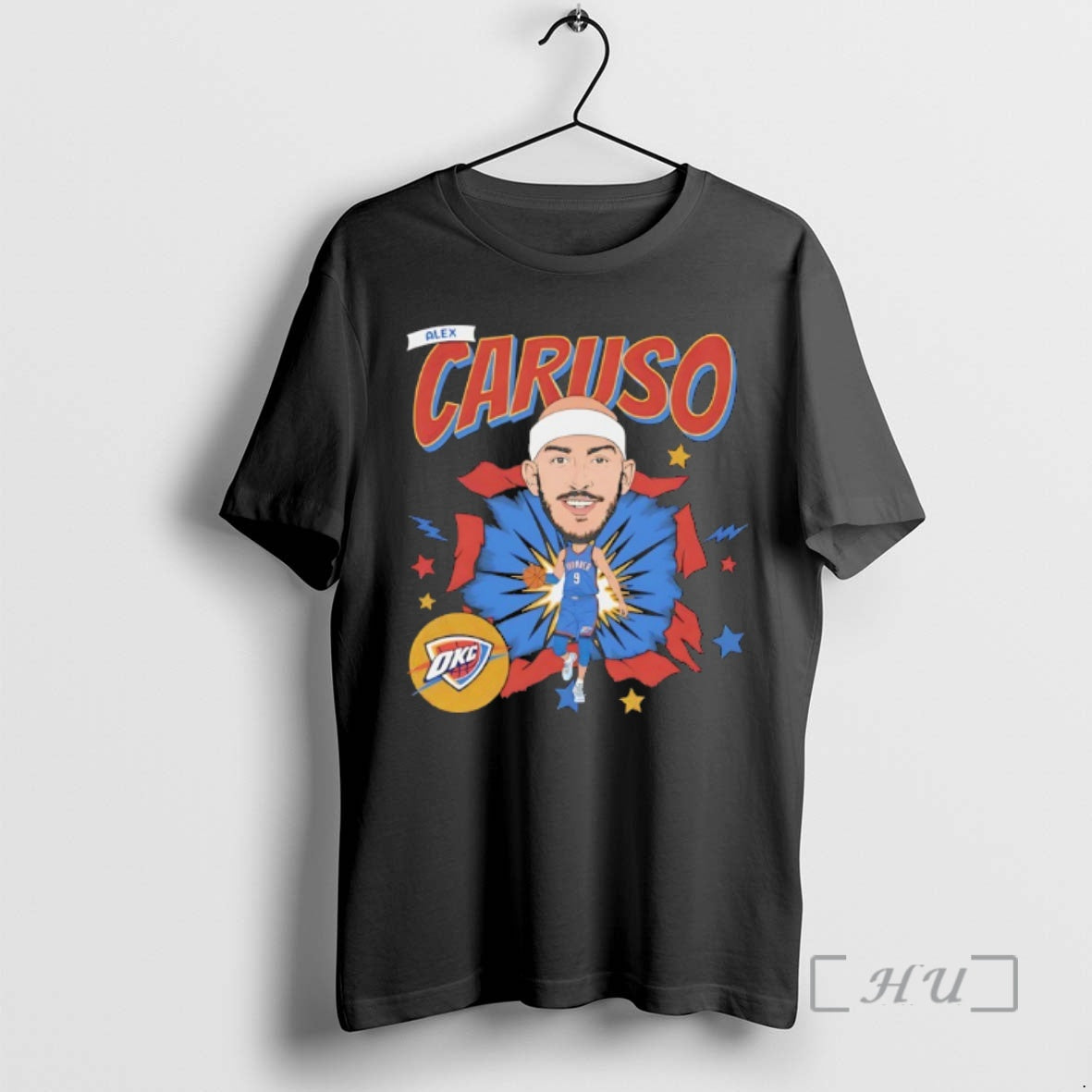 Trending Alex Caruso Oklahoma City Thunder Basketball Player Caricature - clothing by TeeHivey.com