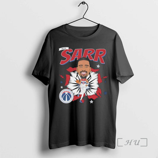 Trending Alex Sarr Washington Wizards Basketball Player Caricature - clothing by TeeHivey.com