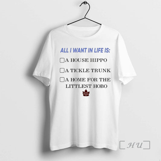 Trending All I Want In Life Is A House Hippo - clothing by TeeHivey.com