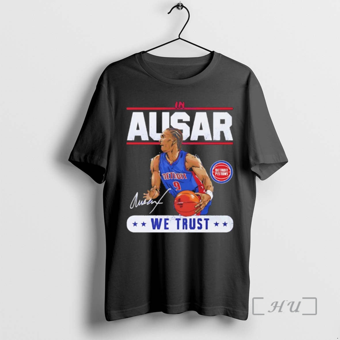 Trending Ausar Thompson Detroit Pistons In Ausar We Trust Signature - clothing by TeeHivey.com