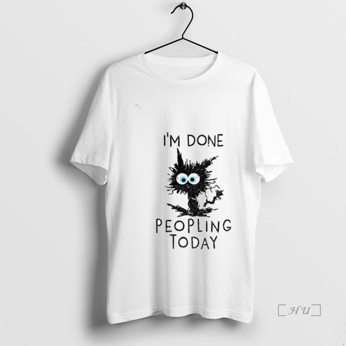 Trending Black Cat Im Done Peopling Today - clothing by TeeHivey.com