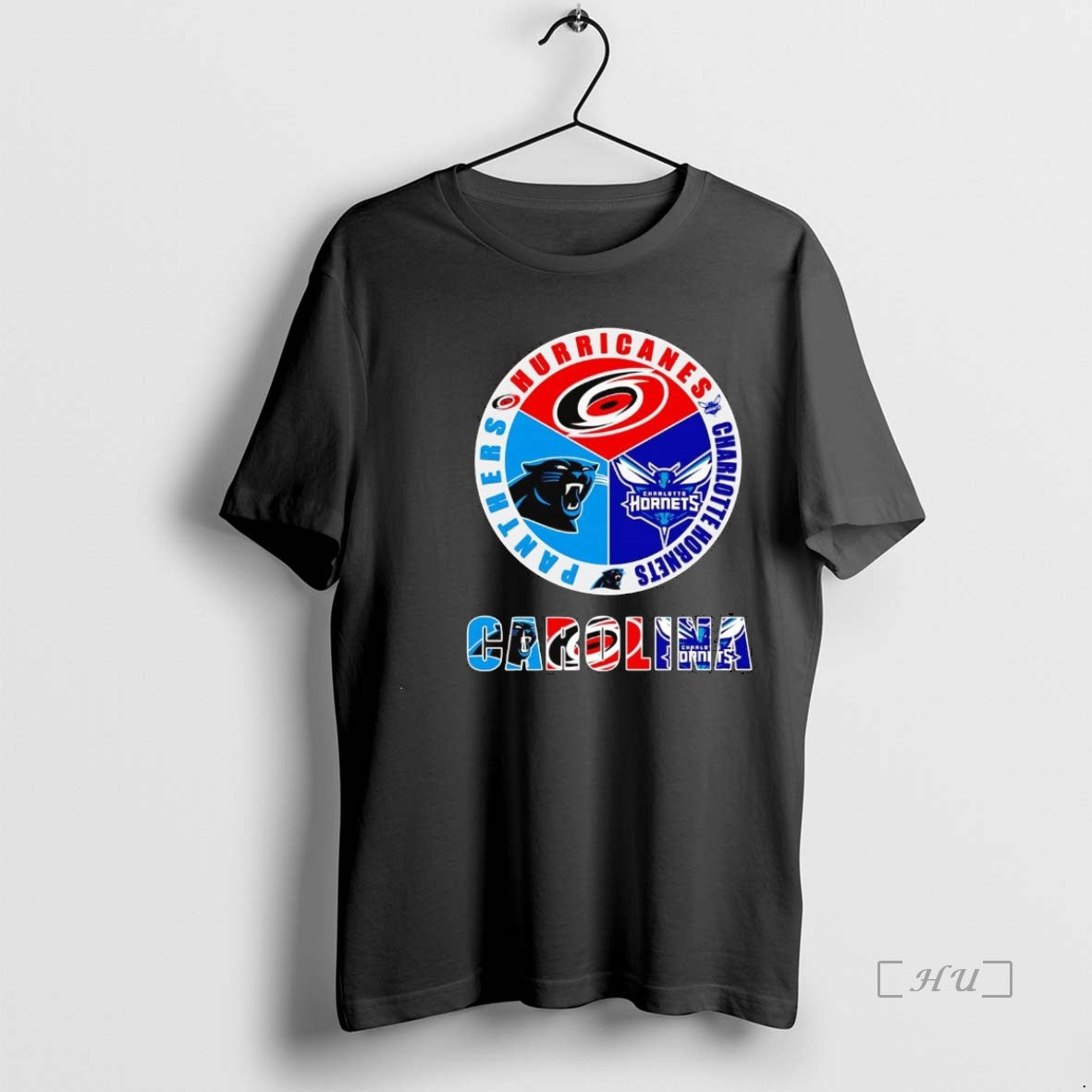 Trending Carolina Sports Teams Logo Hurricanes Charlotte Hornets Panthers - clothing by TeeHivey.com