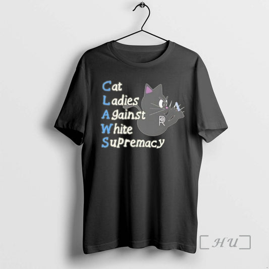 Trending Cat Against White Supremacy Dark - clothing by TeeHivey.com