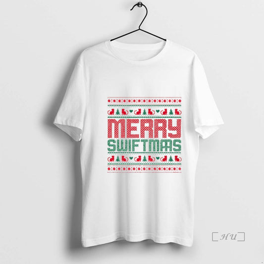 Trending Cat Merry Swiftmas Merry Christmas Parody - clothing by TeeHivey.com