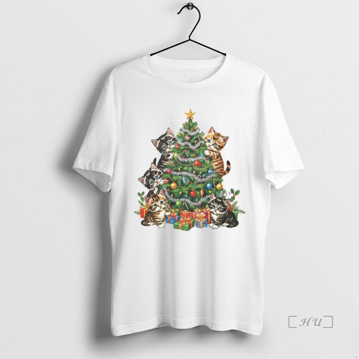 Trending Cat Lover Lady Christmas Tree Merry Christmas - clothing by TeeHivey.com