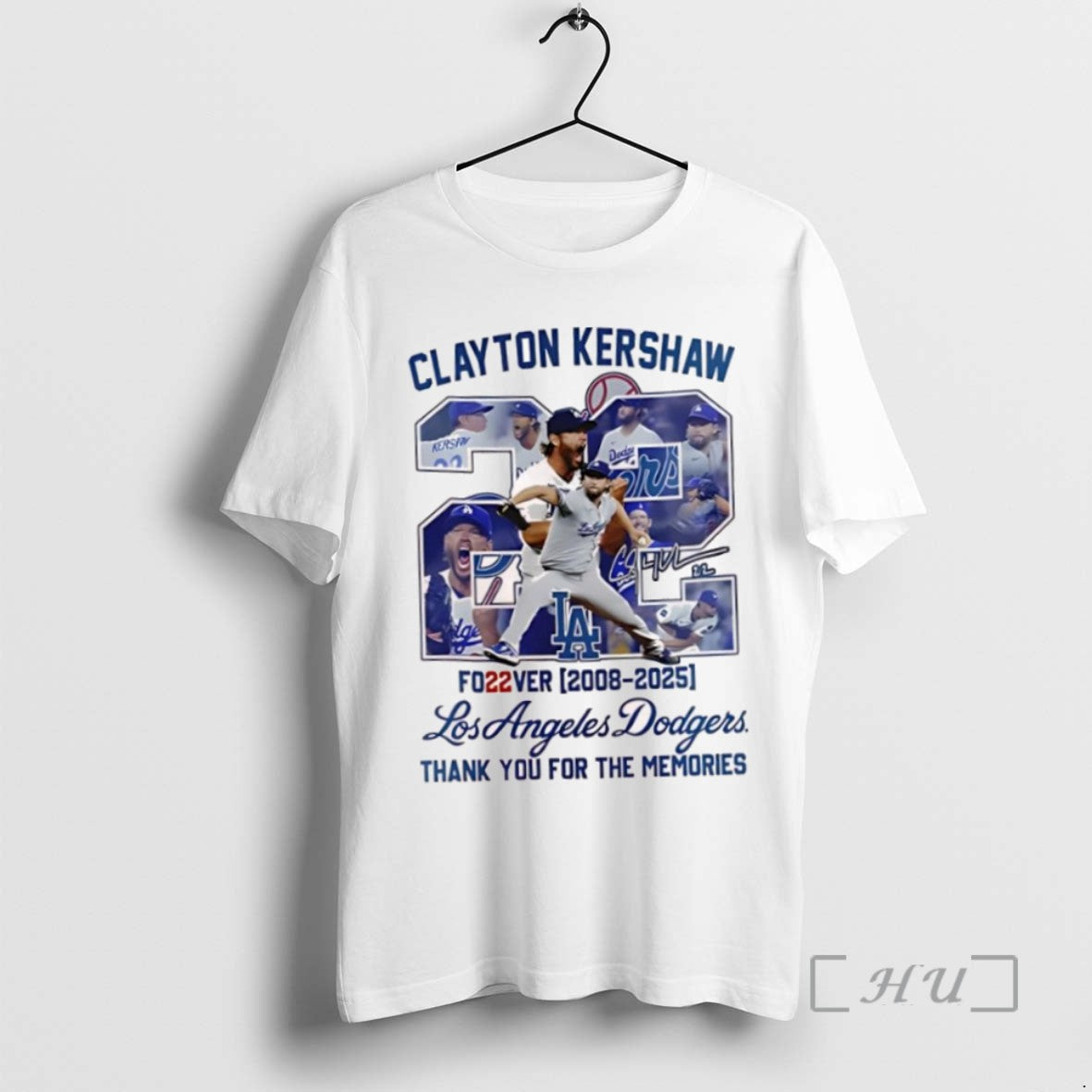 Trending Clayton Kershaw Los Angeles Dodgers Fo22ver 2008 2025 Thank You For The Memories - clothing by TeeHivey.com