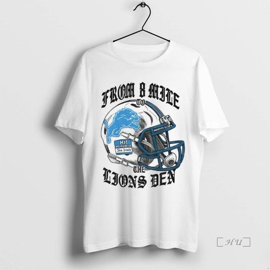 Trending Detroit Lions From 8 Mile To The Lions Den Eminem Premium T Shirts Sweater - clothing by TeeHivey.com