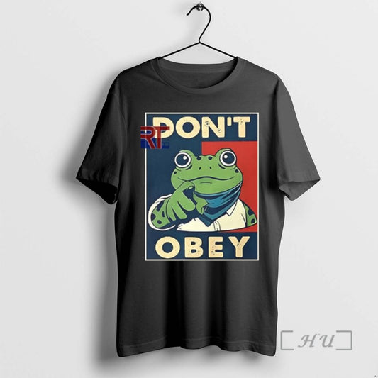 Trending Dont Obey Frog - clothing by TeeHivey.com