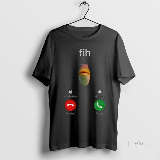 Trending Fih Calling Accept Or Decline Anglers Who Always Answer The Fish Premium T Shirts - clothing by TeeHivey.com