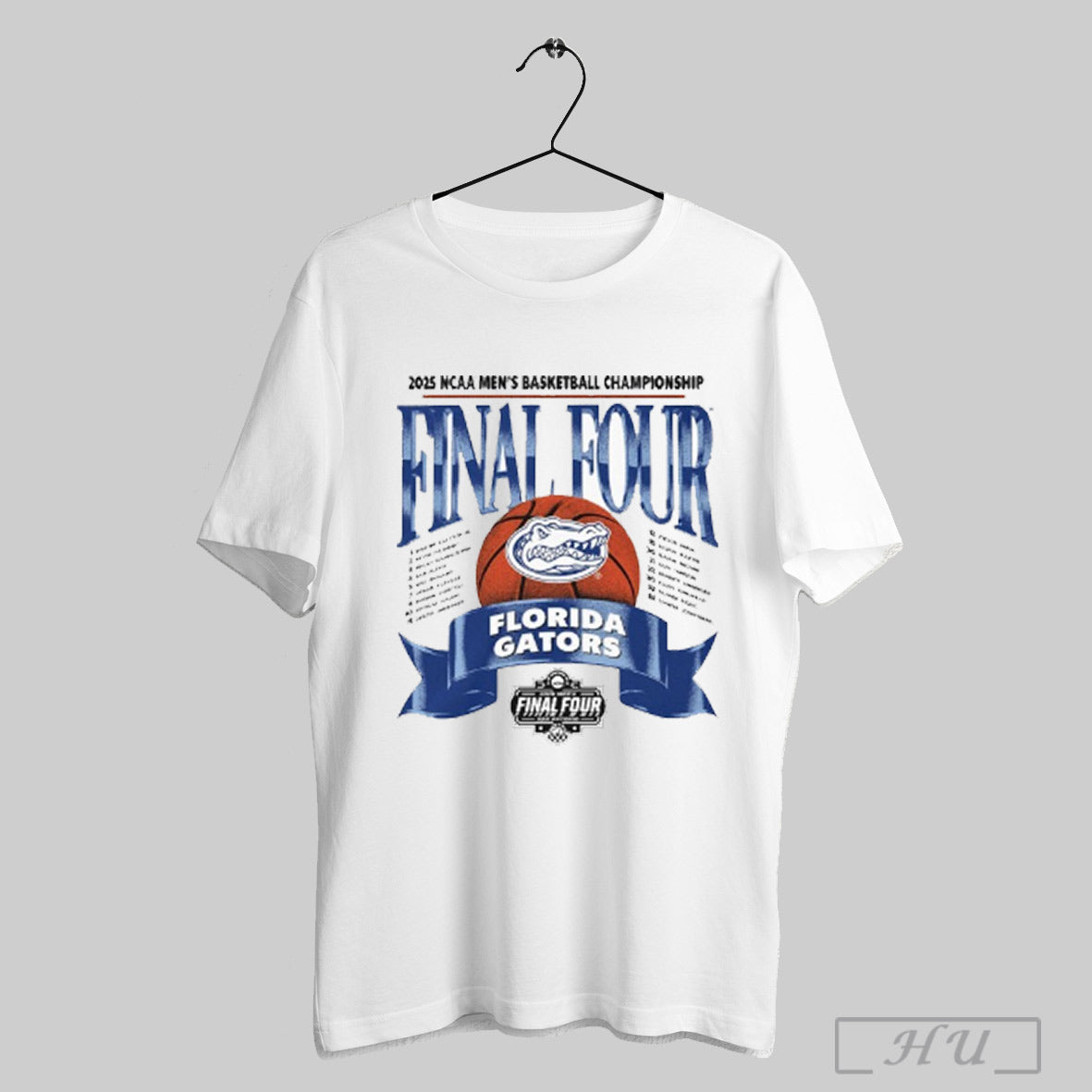 Trending Florida Gators 2025 Ncaa Mens Basketball Championship Final Four March Madness Banner - clothing by TeeHivey.com