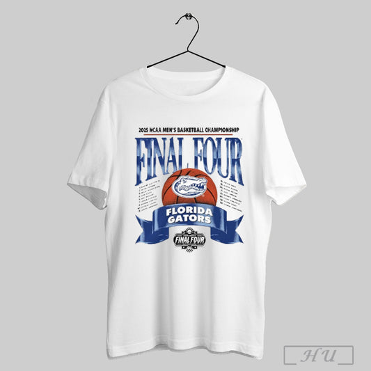 Trending Florida Gators 2025 Ncaa Mens Basketball Championship Final Four March Madness Banner - clothing by TeeHivey.com