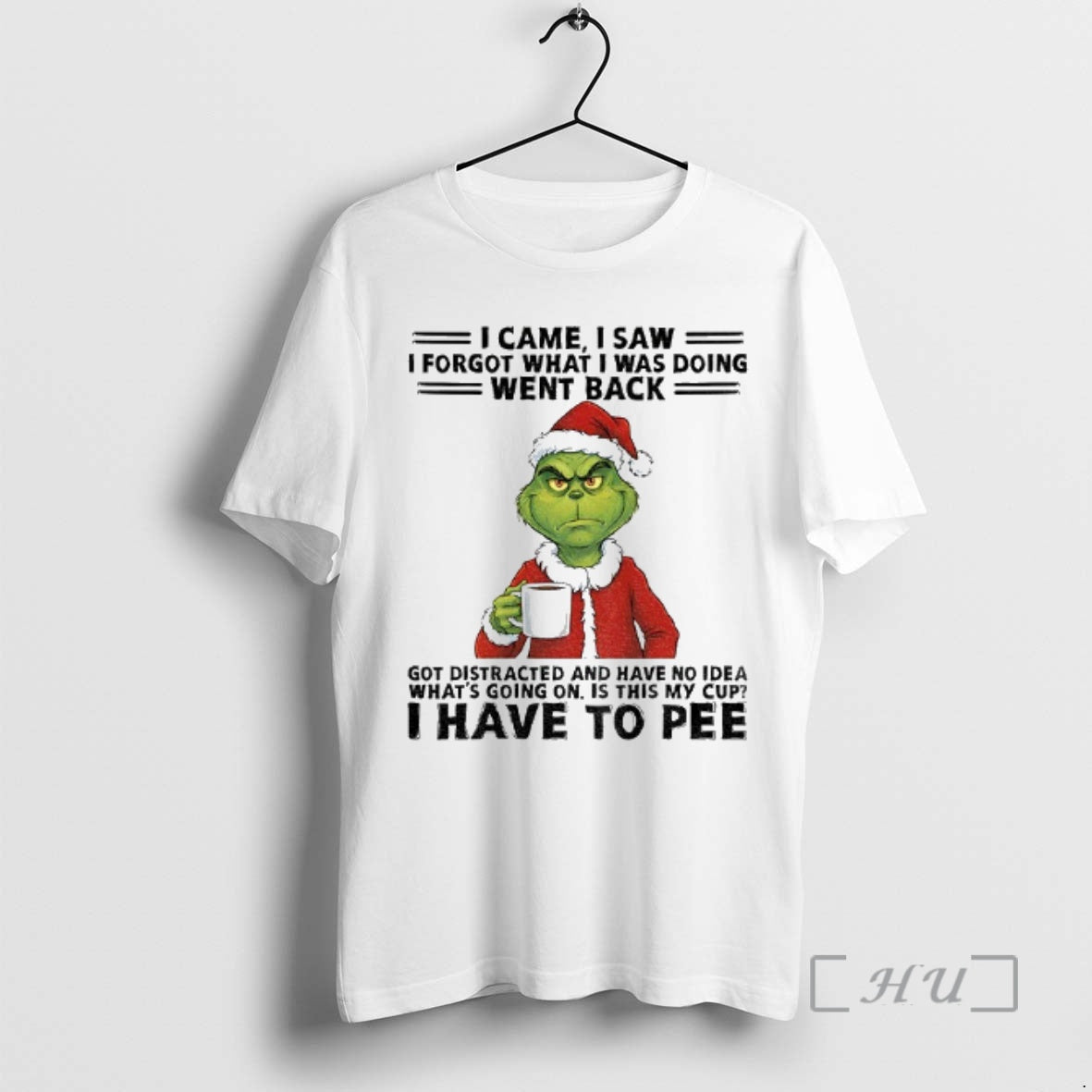 Trending Grinch Santa I Came I Saw I Forgot What I Was Doing Went Back - clothing by TeeHivey.com