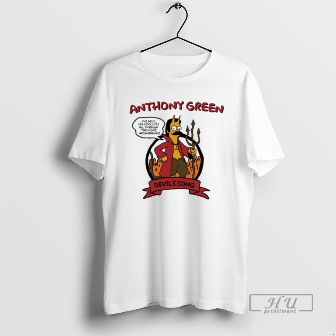 Trending Halloween 2025 Anthony Green Devils Song T Shirts