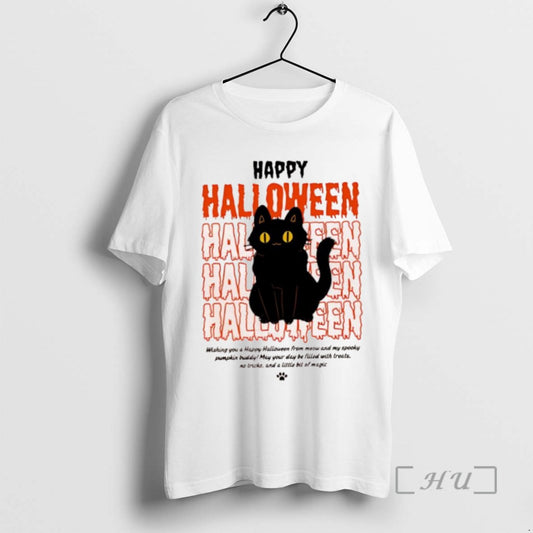 Trending Happy Halloween Black Cat - clothing by TeeHivey.com