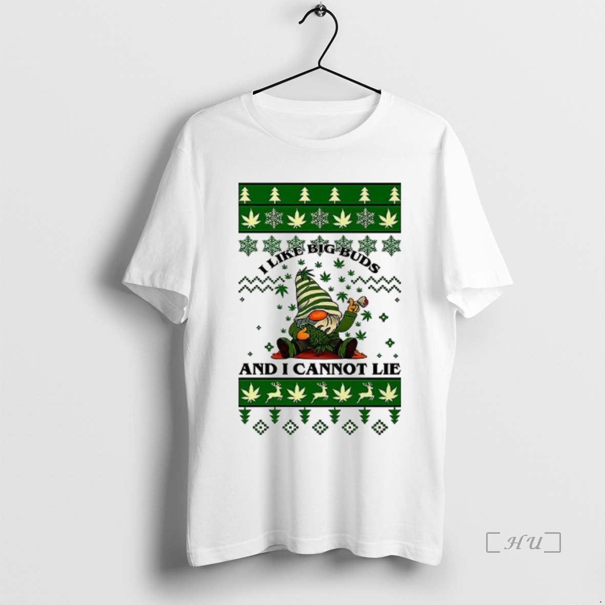 Trending I Like Big Buds And I Cannot Lie Dwarf Ugly Christmas Premium T Shirts - clothing by TeeHivey.com