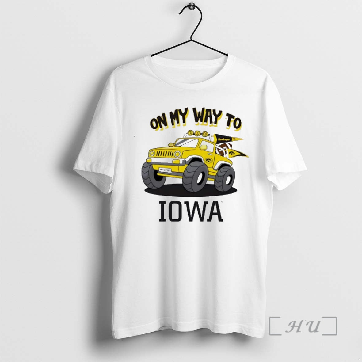 Trending Iowa Hawkeyes On My Way To - clothing by TeeHivey.com