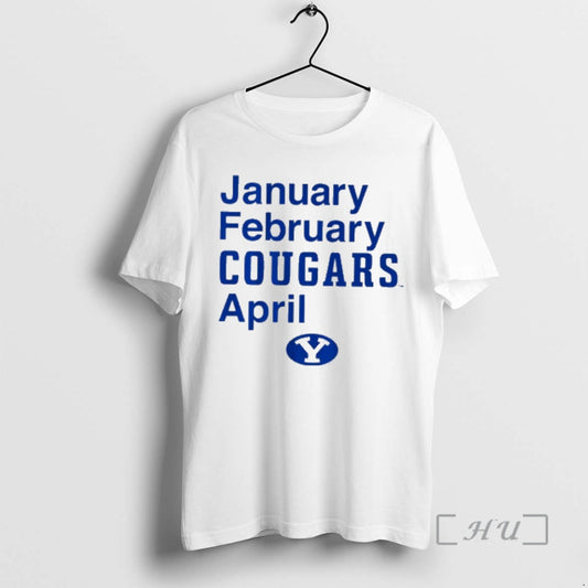 Trending January February Cougars April Byu Basketball - clothing by TeeHivey.com