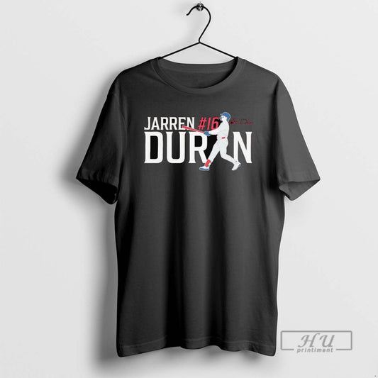 Trending Jarren Duran 16 Batting Signature Boston Red Sox T Shirts