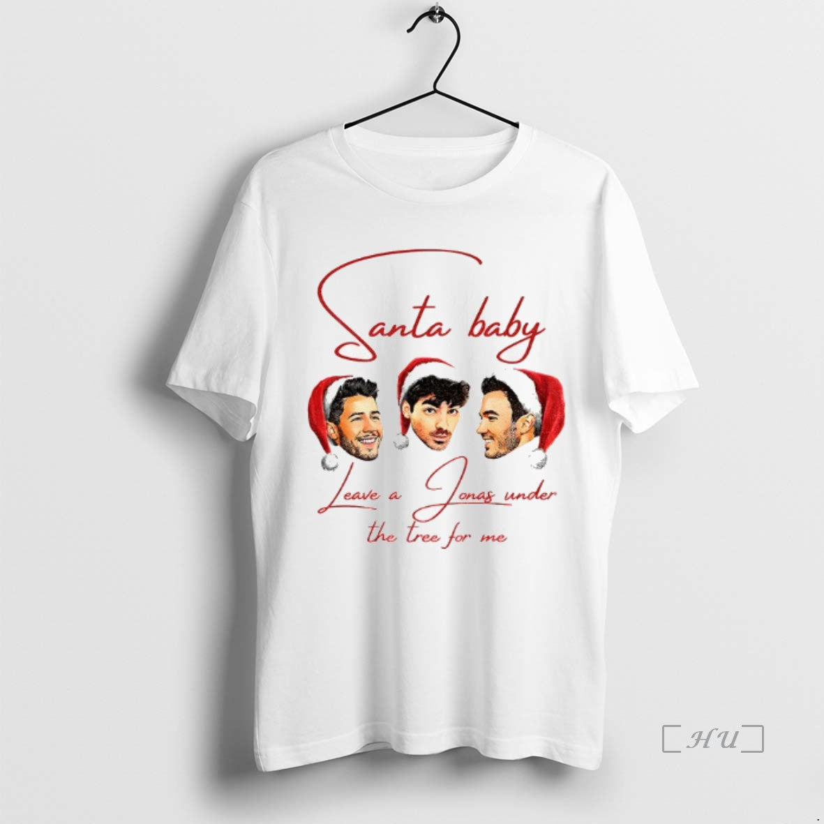 Trending Jonas Bros Santa Baby Christmas Leave A Jonas Under The Tree For Me Premium - clothing by TeeHivey.com