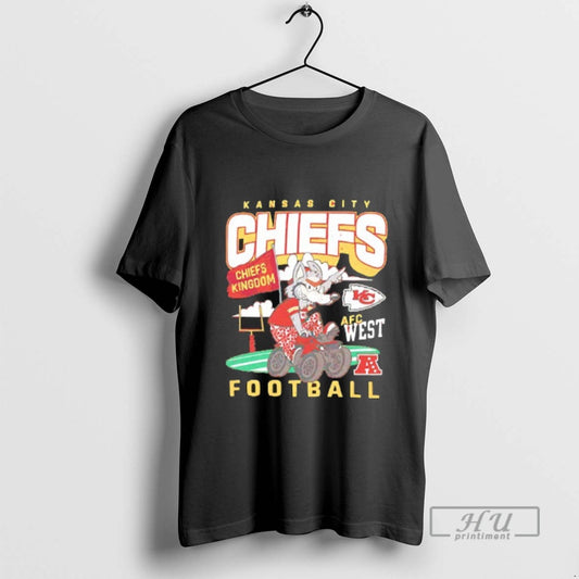 Trending Kansas City Chiefs Football Chiefs Kingdom Wolf Afc West Champions Blackshirt T Shirts - clothing by TeeHivey.com