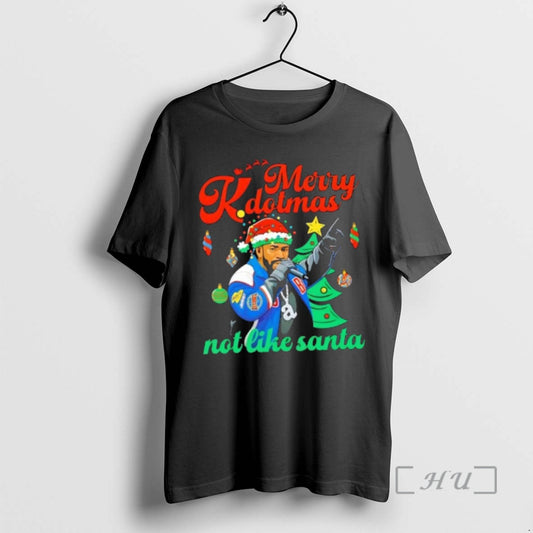 Trending Kendrick Lamar Merry Kdotmas Not Like Santa - clothing by TeeHivey.com