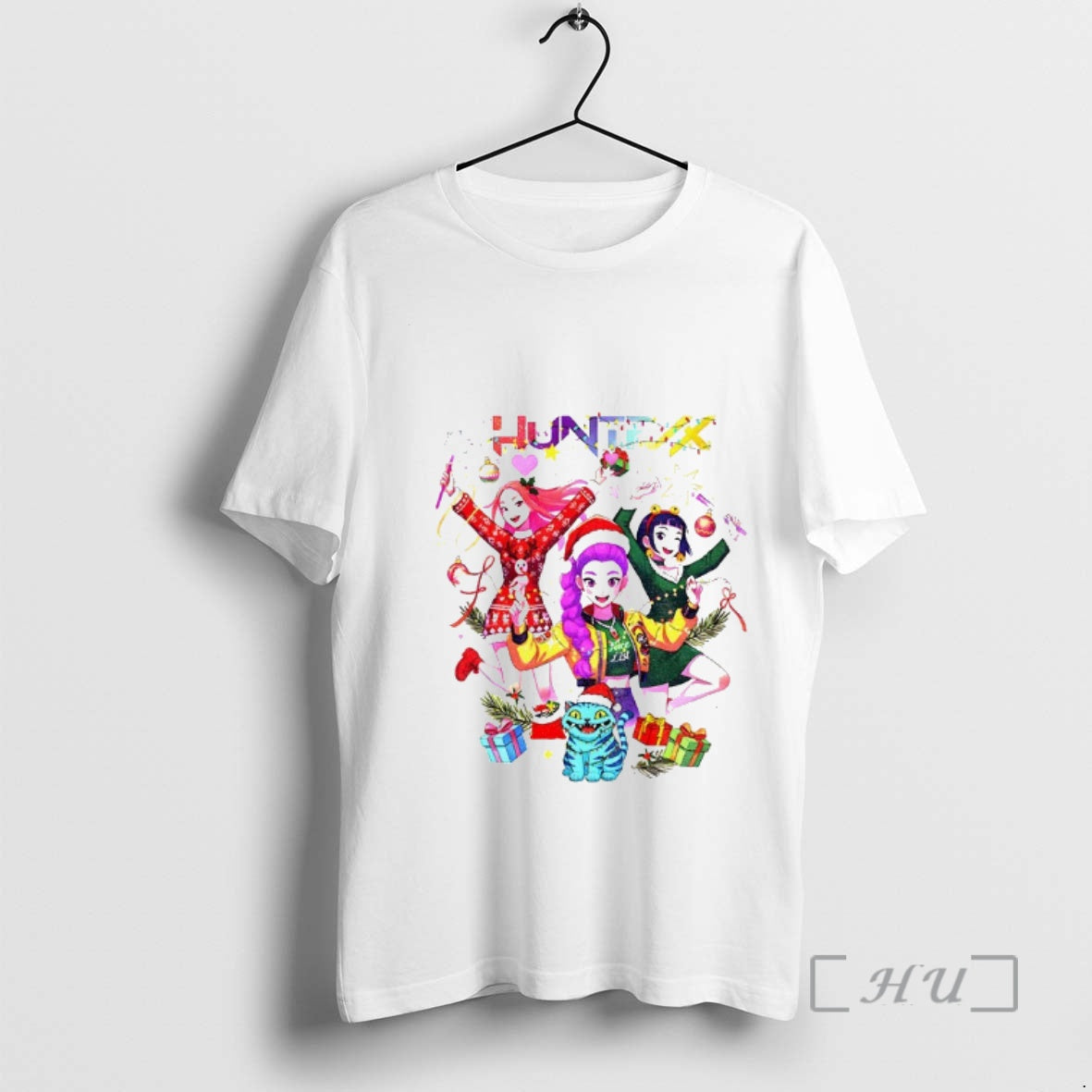 Trending Kpop Demon Huntrix Girls Merry Xmas Merry Christmas - clothing by TeeHivey.com