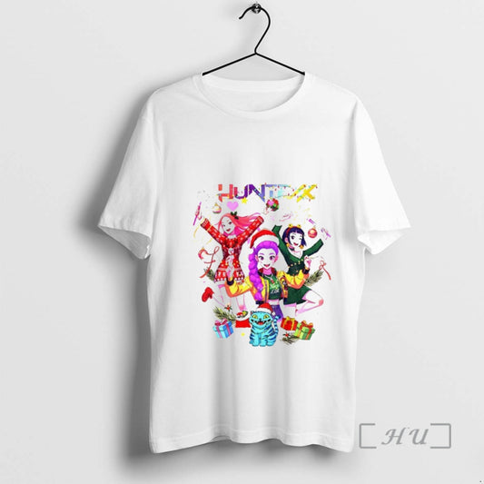Trending Kpop Demon Huntrix Girls Merry Xmas Merry Christmas - clothing by TeeHivey.com