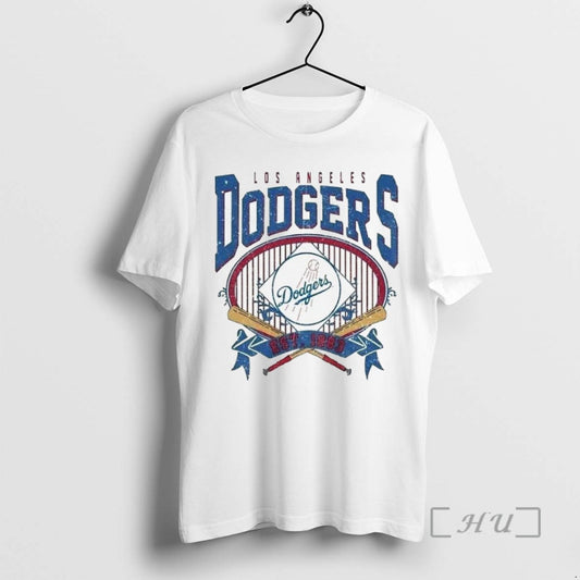 Trending Los Angeles Dodgers Baseball Mlb Est 1883 Logo Vintage - clothing by TeeHivey.com