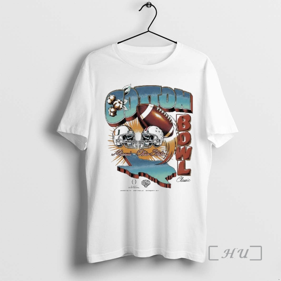 Trending Miami Vs Ohio State 2025 Cotton Bowl Classic Matchup Vintage Premium T Shirts Sweater - clothing by TeeHivey.com